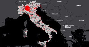 Coronavirus: mappa del contagio in Italia