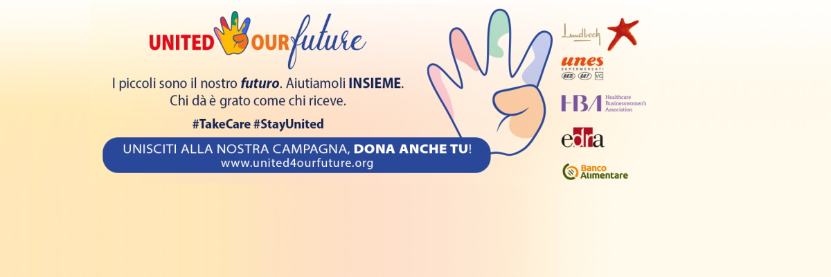 United4ourFuture: i bambini sono il nostro futuro. Aiutiamoli. Dona anche tu, è semplice