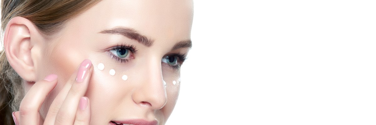 Benessere cosmetico per il contorno occhi