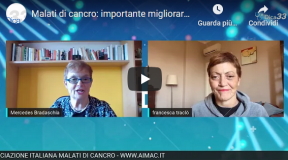 Malati di cancro: è importante migliorare la qualità della vita. Intervista a Francesca Traclò, Aimac