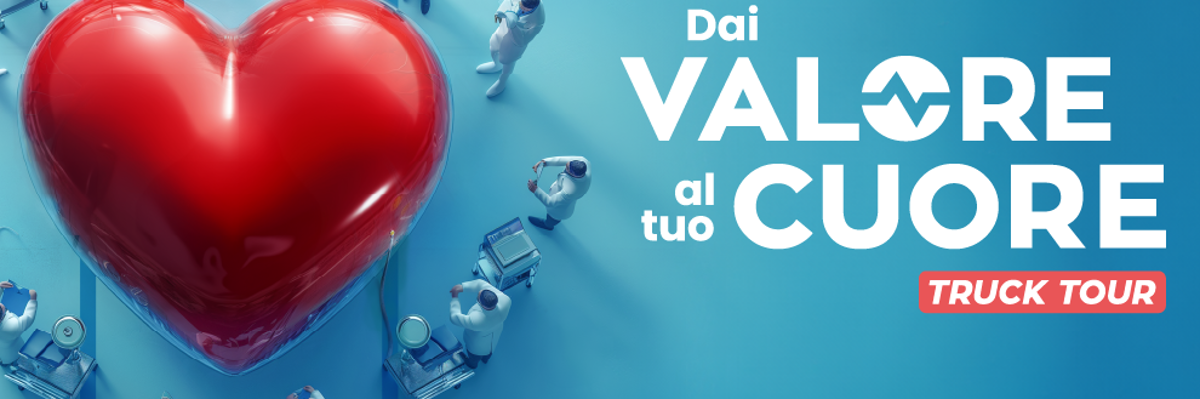 Prevenzione cardiovascolare: “Dai valore al tuo cuore” 