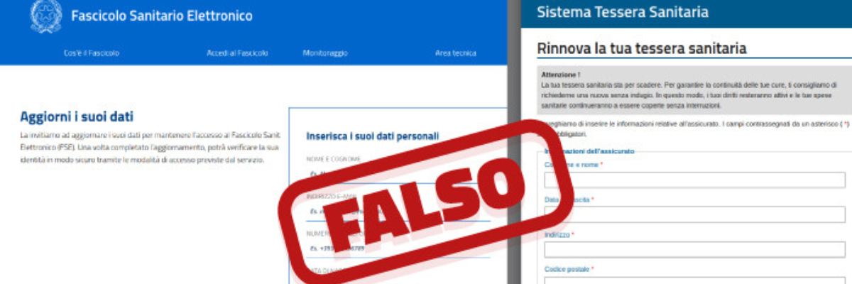 False email su Tessera Sanitaria e Fascicolo Elettronico: come difendersi dalla truffa