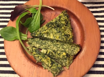 Timballo ricco di spinaci e ricotta
