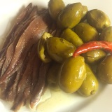 Insalata di finocchio e arance all’acciuga, con olive