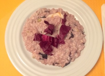 Risotto al radicchio rosso 