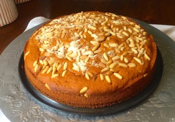 Torta semplice allo zucchero di canna