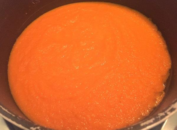 Mousse vellutata di zucca