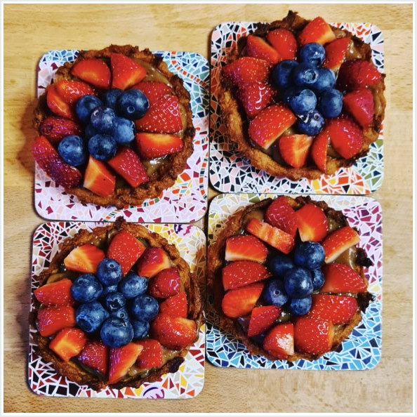 Crostatine ai frutti di bosco